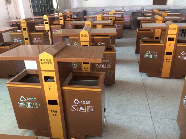 烤漆垃圾桶生產(chǎn)工藝？與噴漆垃圾桶區(qū)別