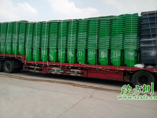 欣方圳塑料環(huán)保垃圾桶，天津市場銷量倍增